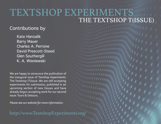 textshop-experiments-issue-1-release-poster